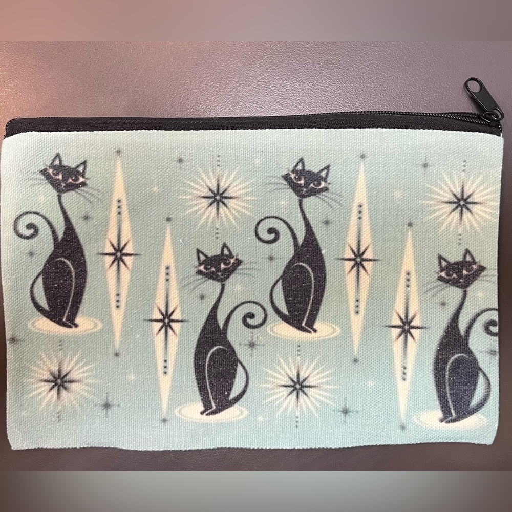Snazzy Cats Zippered Pouch
